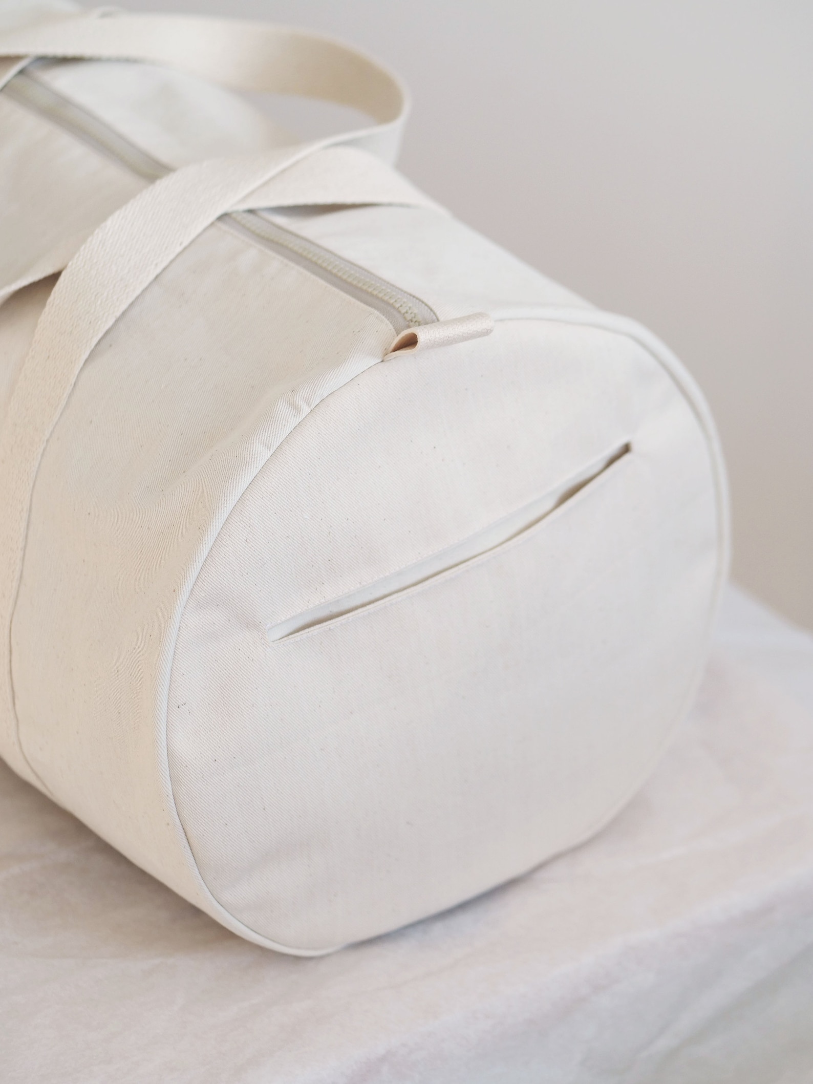 SMALL Canvas Duffle Bag Canvas Bag Gym Bag Sewing Etsy