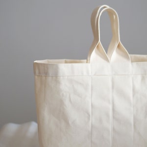 Wide Handle Tote Canvas Tote Shopping Bag Sewing Pattern - Etsy