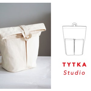 Big Bucket Bag | Canvas Backpack | Canvas Bag | Sewing Pattern | Shopping Bag Pattern PDF