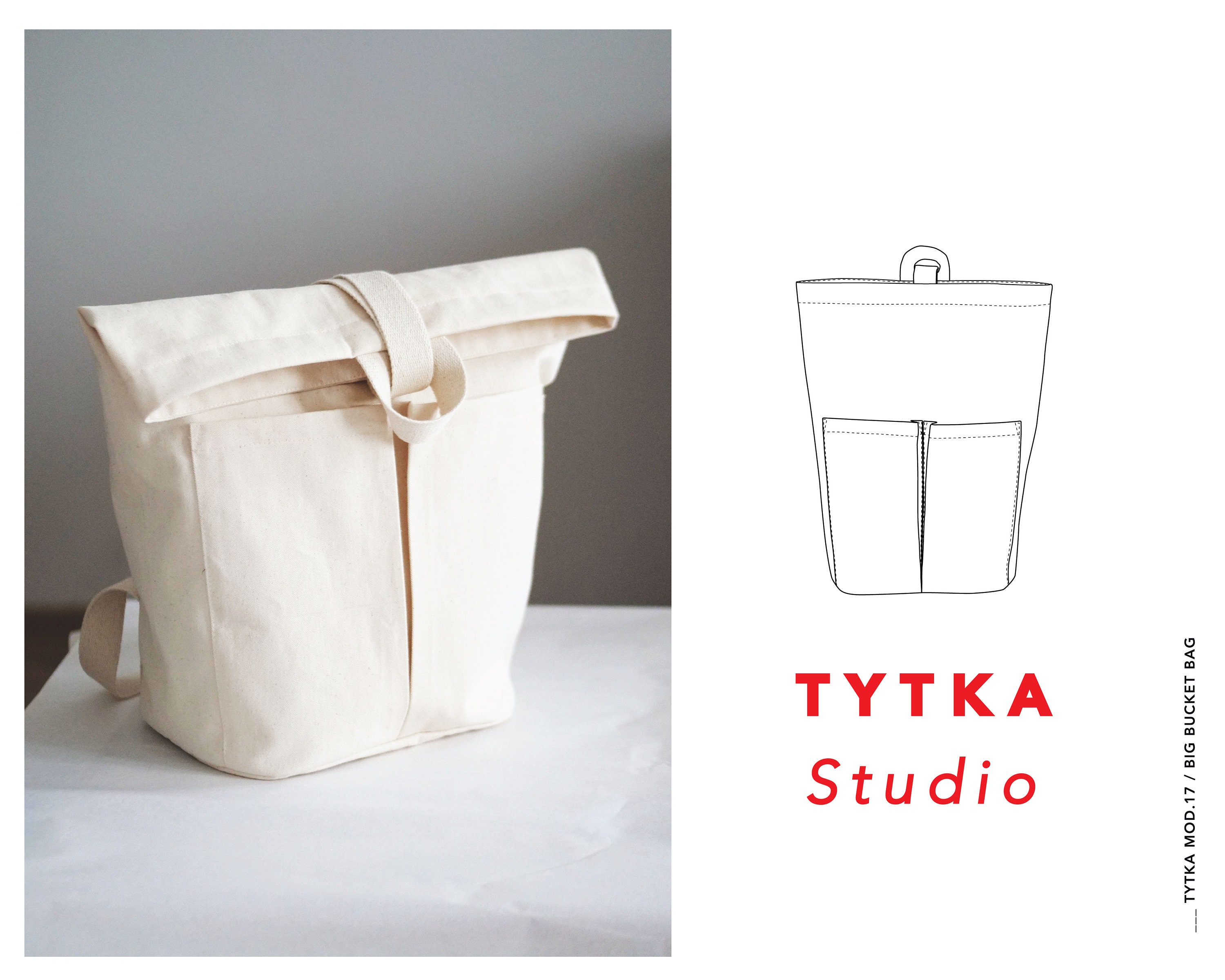 Wine Holder Tote PDF PATTERN — TYTKA Studio