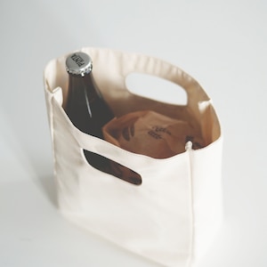 Simple Lunch Bag Tote Bag 2 SIZES PDF pattern 画像 7