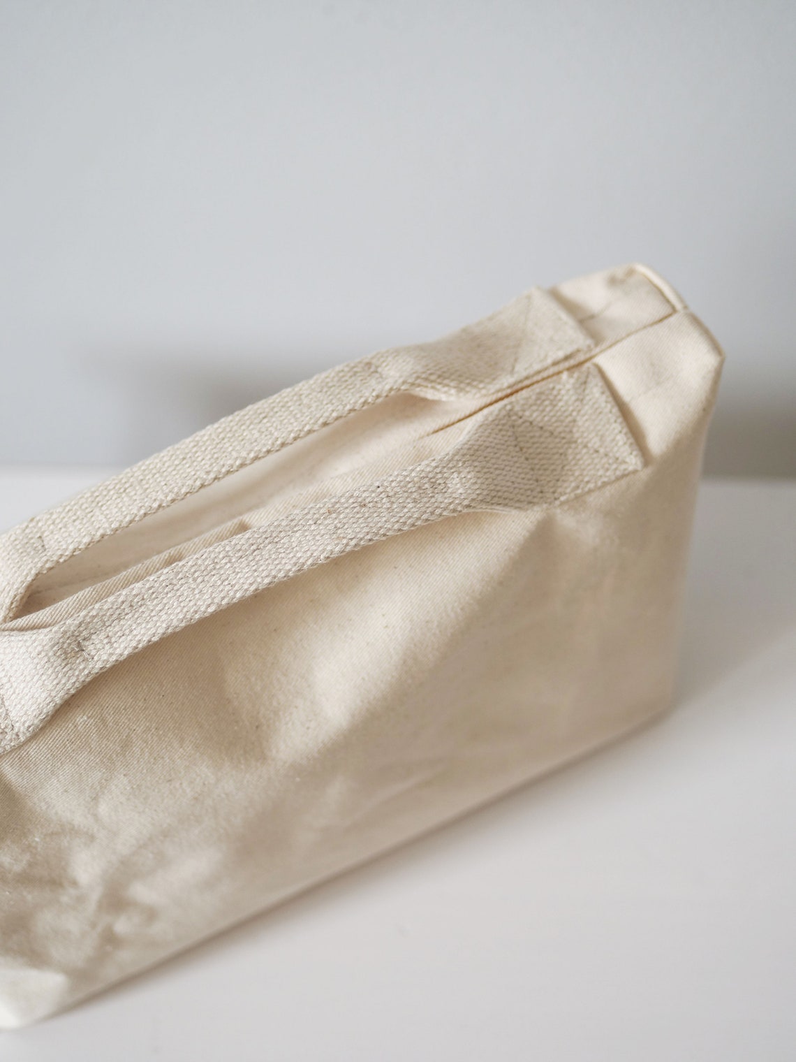 Canvas Bag Simple Tote 3 sizes Shopping bag Minimalist | Etsy