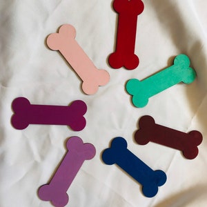 Bone Magnet or ORNAMENT for DOG lovers - Colorful