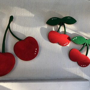 CHERRY lovers WOOD Magnets image 10