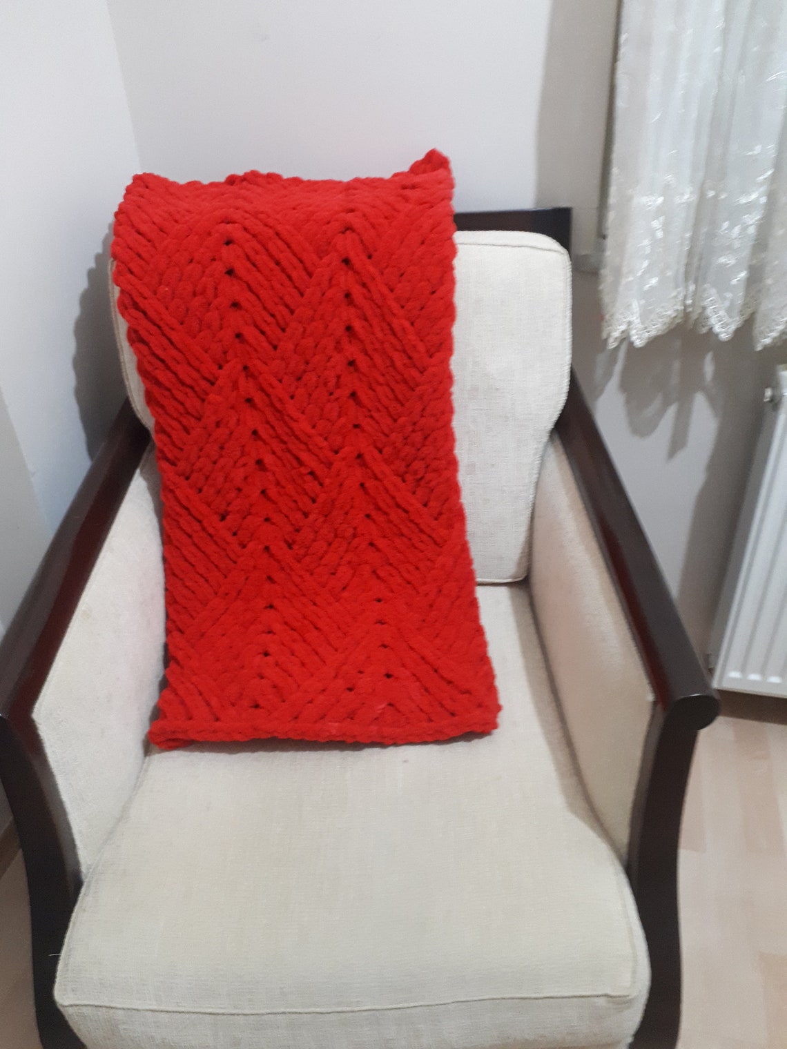 Baby Blanket Red Large Size main image 0