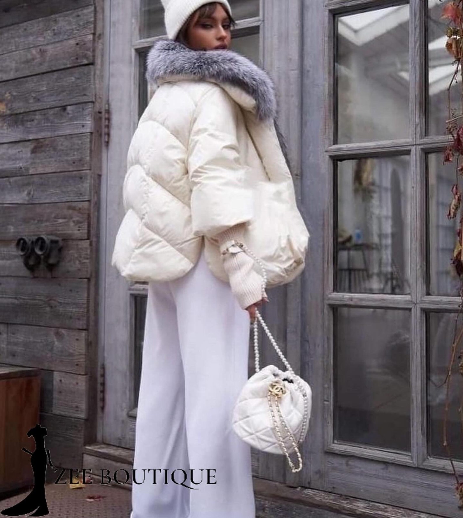 Sofia Couture Elegant Fur Parka for a Luxurious Look main image 1