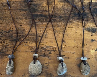 Petoskey Stone Necklace