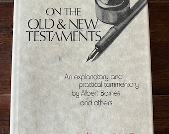1973 Barnes’ Notes on the Old & New Testaments : Psalms II | Vintage Book | Christian | Albert Barnes | Bible Reference