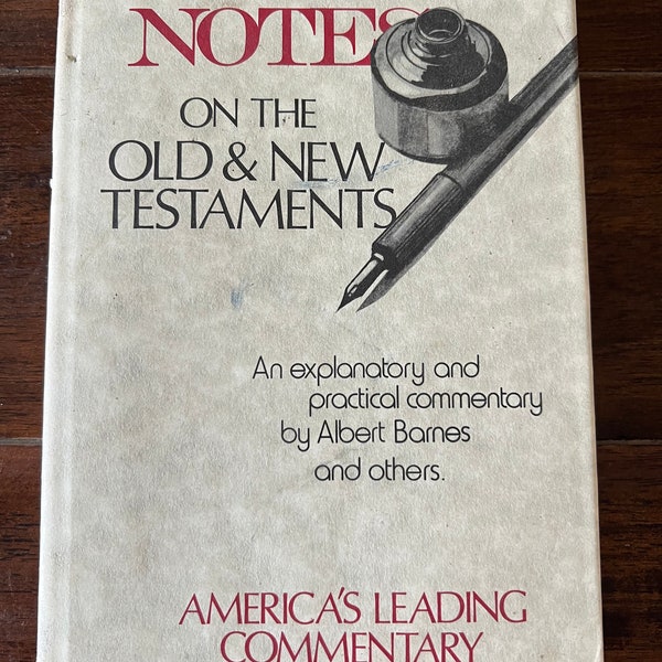 1973 Barnes’ Notes on the Old & New Testaments : Psalms II | Vintage Book | Christian | Albert Barnes | Bible Reference