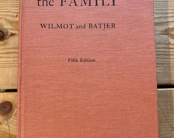 1960 Food for the Family Fifth Edition An Elementary College Text Jennie Wilmot Margaret Batjer Vintage Hardcover Cookbook Book