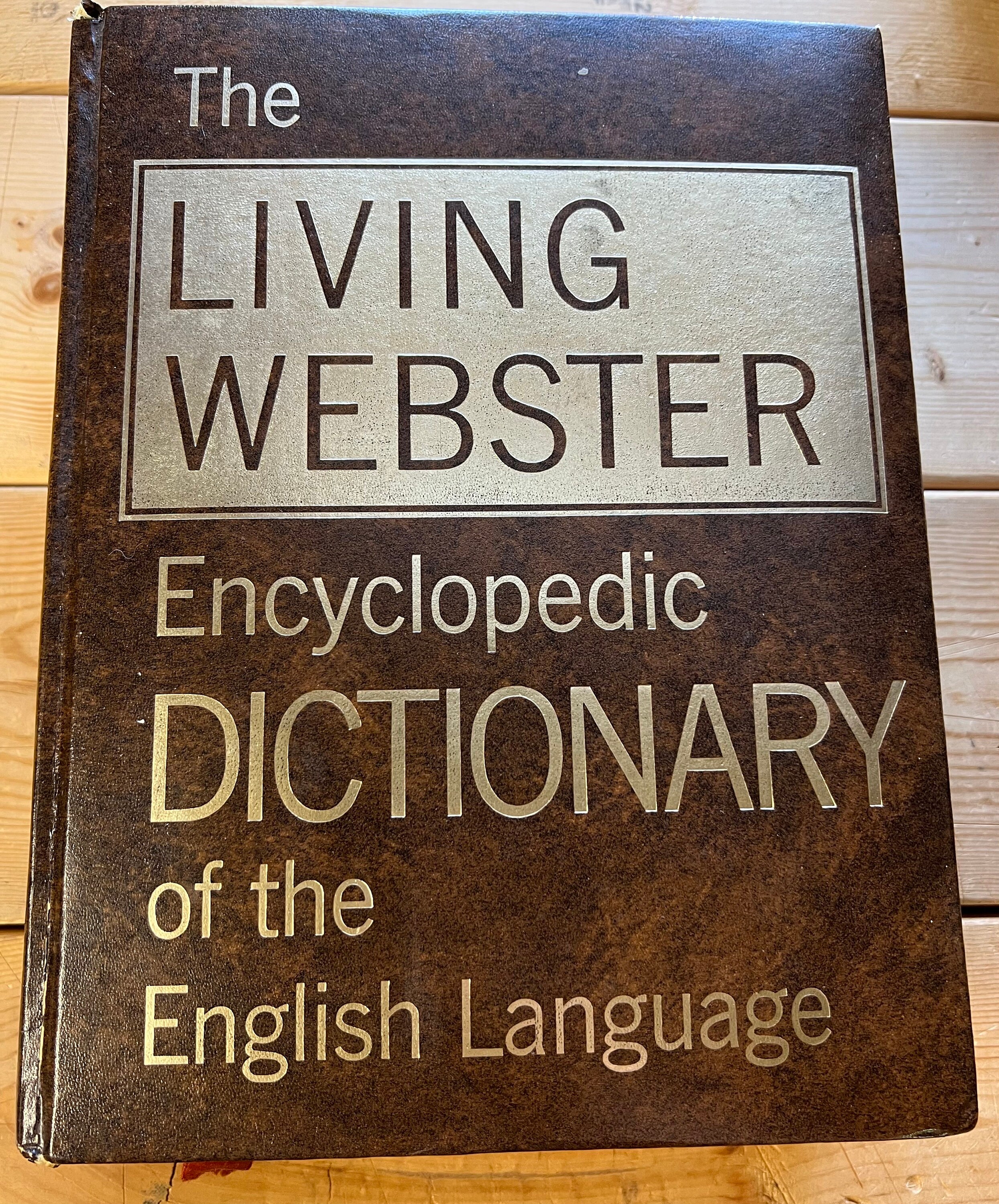 1977 the Living Webster Encyclopedic Dictionary of the English