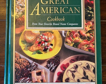 1994 Vintage Cookbook GREAT AMERICAN Cookbook Favorite Brand Names