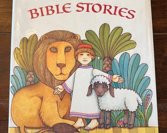 1990 Tomie dePaola’s Book of Bible Stories New International Version G P Putnam’s Sons Zondervan Vintage Christian Childrens Hardcover Book