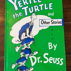 1986 Yertle the Turtle and Other Stories by Dr. Seuss Hardcover Vintage ...