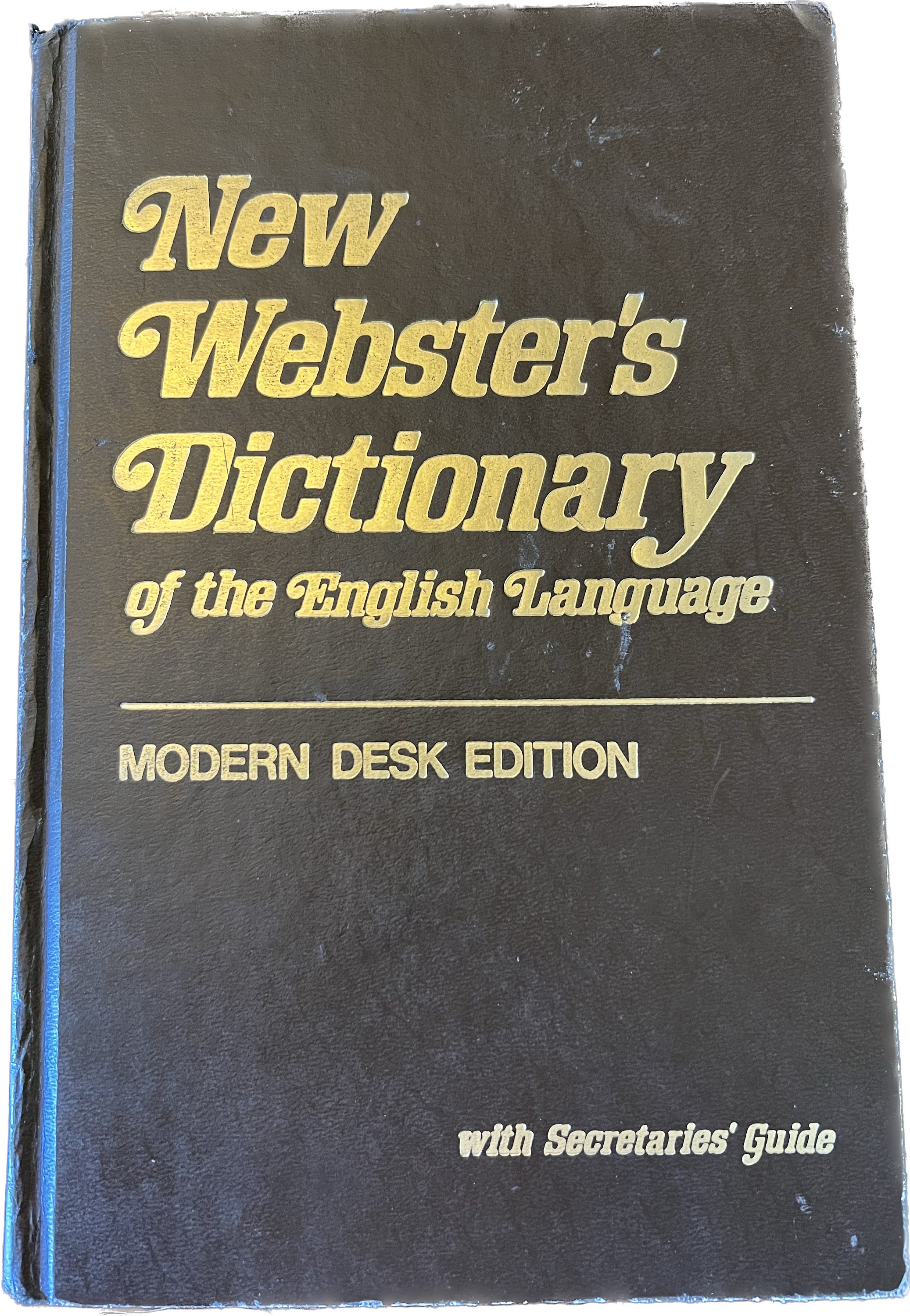 Vintage Webster Dictionary - Etsy