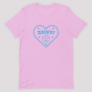 Meowdy Cowboy Cat Unisex T-Shirt