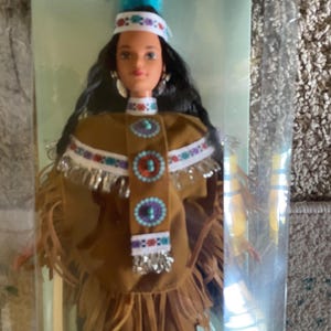 Limited Edtion Barbie  from the World - Native of American