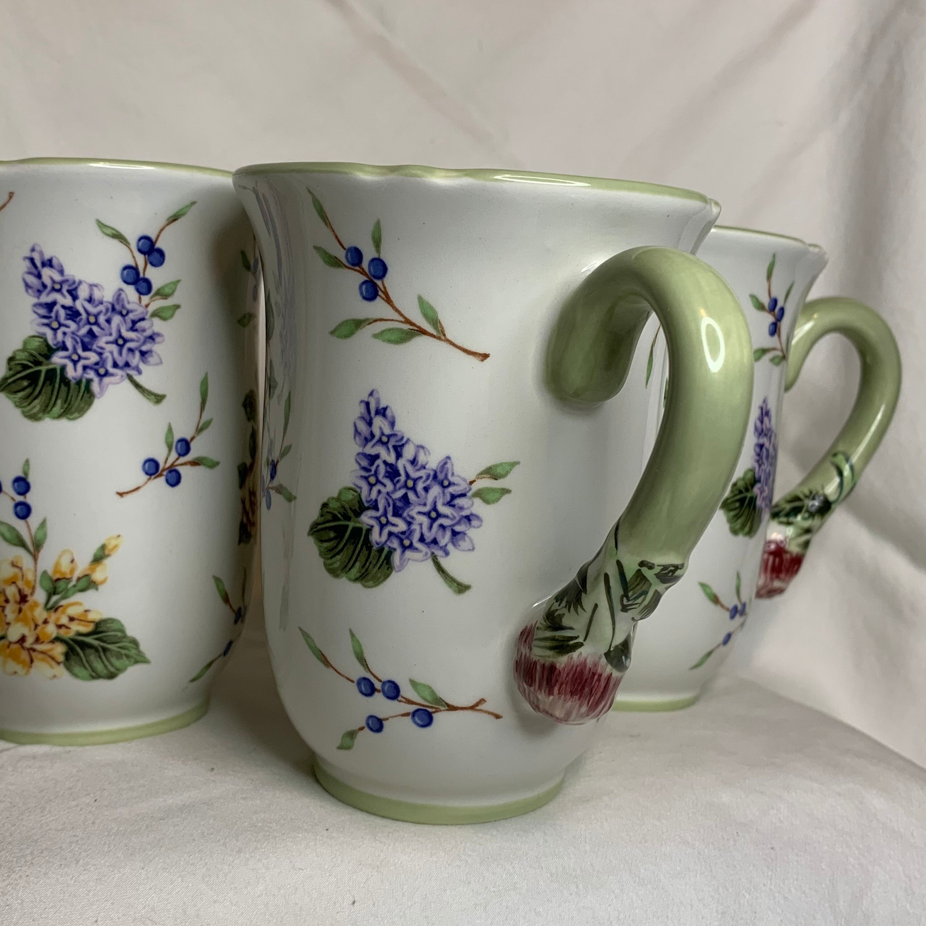 Vintage Princess House Exclusive Floral Garden 12oz Coffee/Tea Etsy