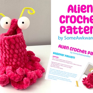 Yip Yip Alien Crochet Pattern - Super easy with photos!!