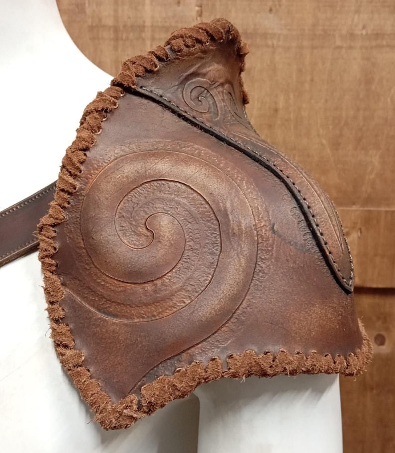 Woman Armor Leather Pattern | Female Druid LARP | Patterns & Instructions image 9