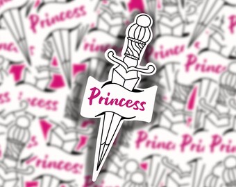 Blood and Ash “Princess” sticker