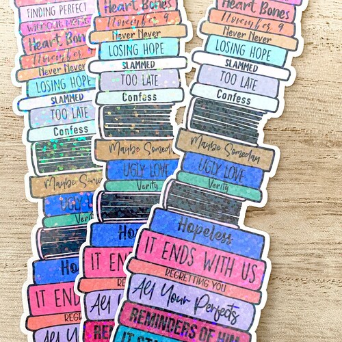 Colleen Hoover Digital A4 Author Reading Checklist Printable - Etsy