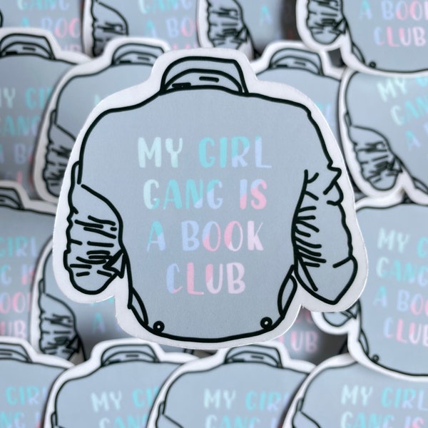 Girl Gang Crew Jacket Sticker