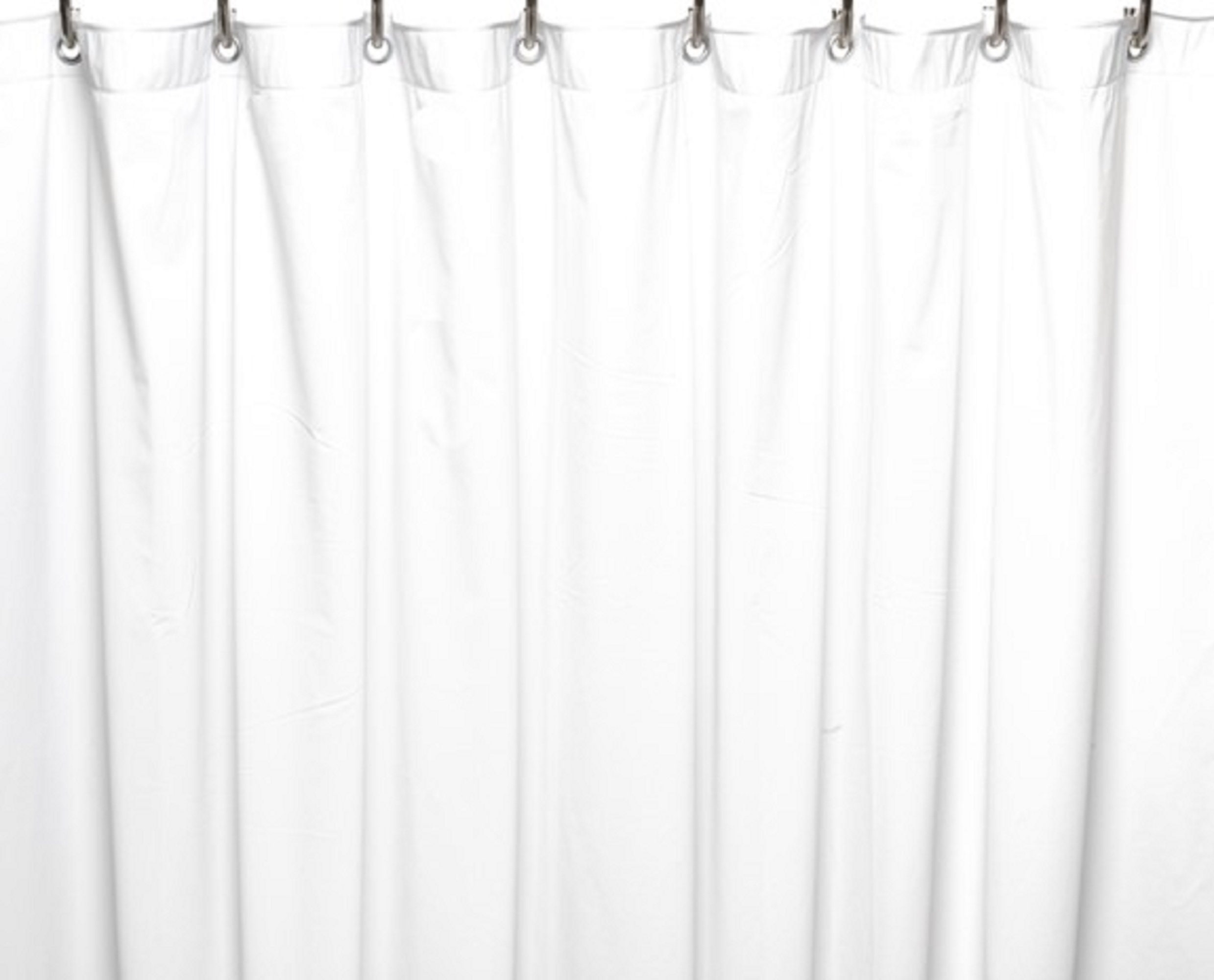 Extra Long Heavy Vinyl Shower Curtain, How Long Is An Extra Shower Curtain Liner