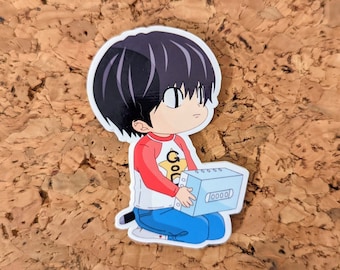 Kotaro Lives Alone | Tissue Box | Vinyl Decal Glossy Sticker
