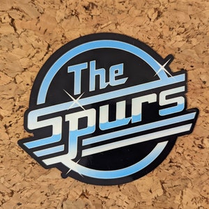 The Spurs | 2, 3, 4 inch | The Strokes | San Antonio | Vinyl Decal Glossy Sticker