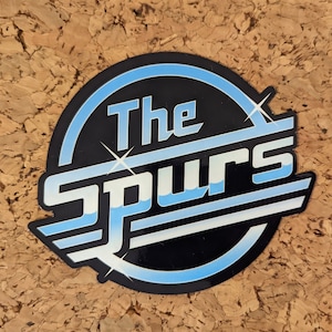 The Spurs | 2, 3, 4 inch | The Strokes | San Antonio | Vinyl Decal Glossy Sticker