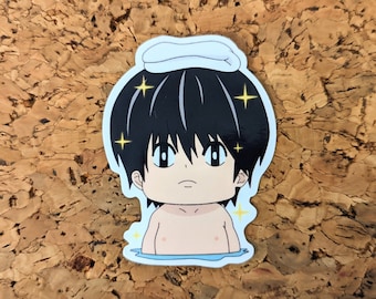 Kotaro Lives Alone | Bath BATTLE House | Vinyl Decal Glossy Sticker