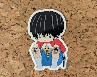 Kotaro Lives Alone | Bandage Booboo | Vinyl Decal Glossy Sticker