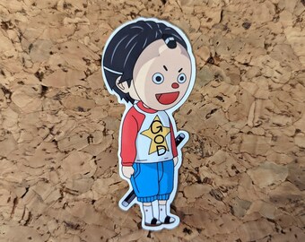 Kotaro Lives Alone | Mask | Vinyl Decal Glossy Sticker