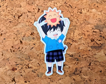 Kotaro Lives Alone | Sun | Vinyl Decal Glossy Sticker
