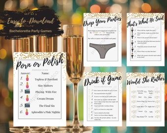 Bundle Package | Bachelorette Printable Party Games | Digital Version