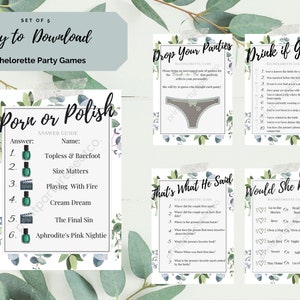 Bundle Package | Bachelorette Printable Party Games | Digital Version