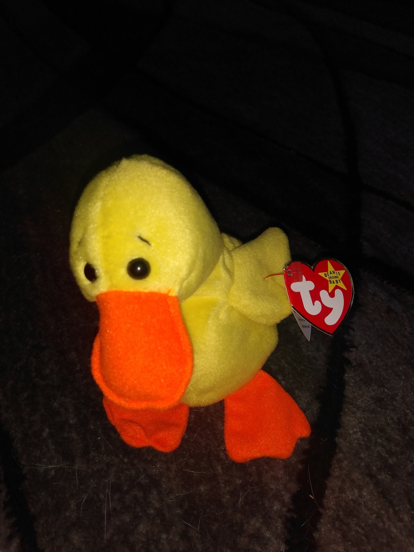 Ty Beanie Babies Quackers 1994 Ultra RARE Etsy