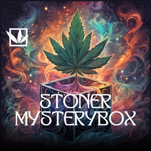 MysteryBox Weed Premium / Kiffergeschenk / Weedbox / 420 Kifferbox