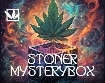 MysteryBox Stoner Premium / Stoner Cadeau / Wietdoos / 420 Stoner Doos / Gelegaliseerde Doos
