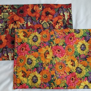 Floral Rectangular Placemat Sets