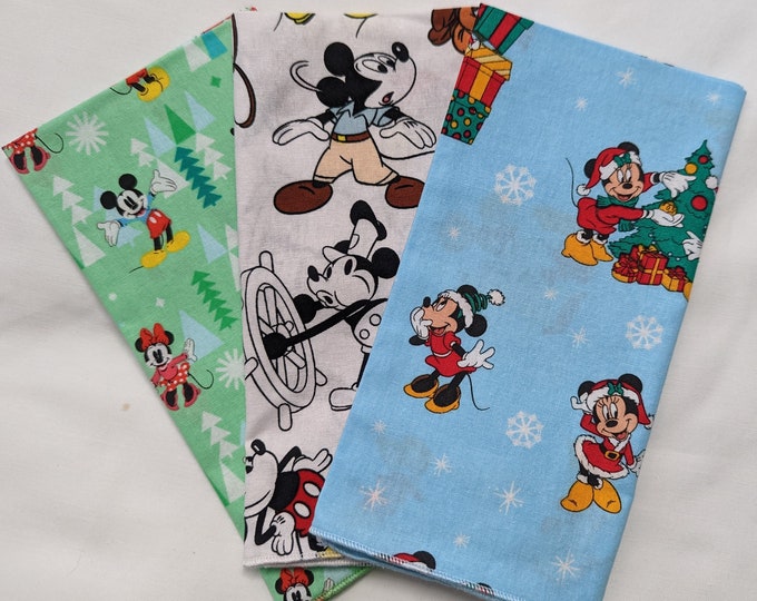 Mickey & Minnie Mouse Themed Napkins Dinner Napkins Set of 2 or 4 Etsy