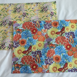 Summer Floral Rectangular Placemat Sets