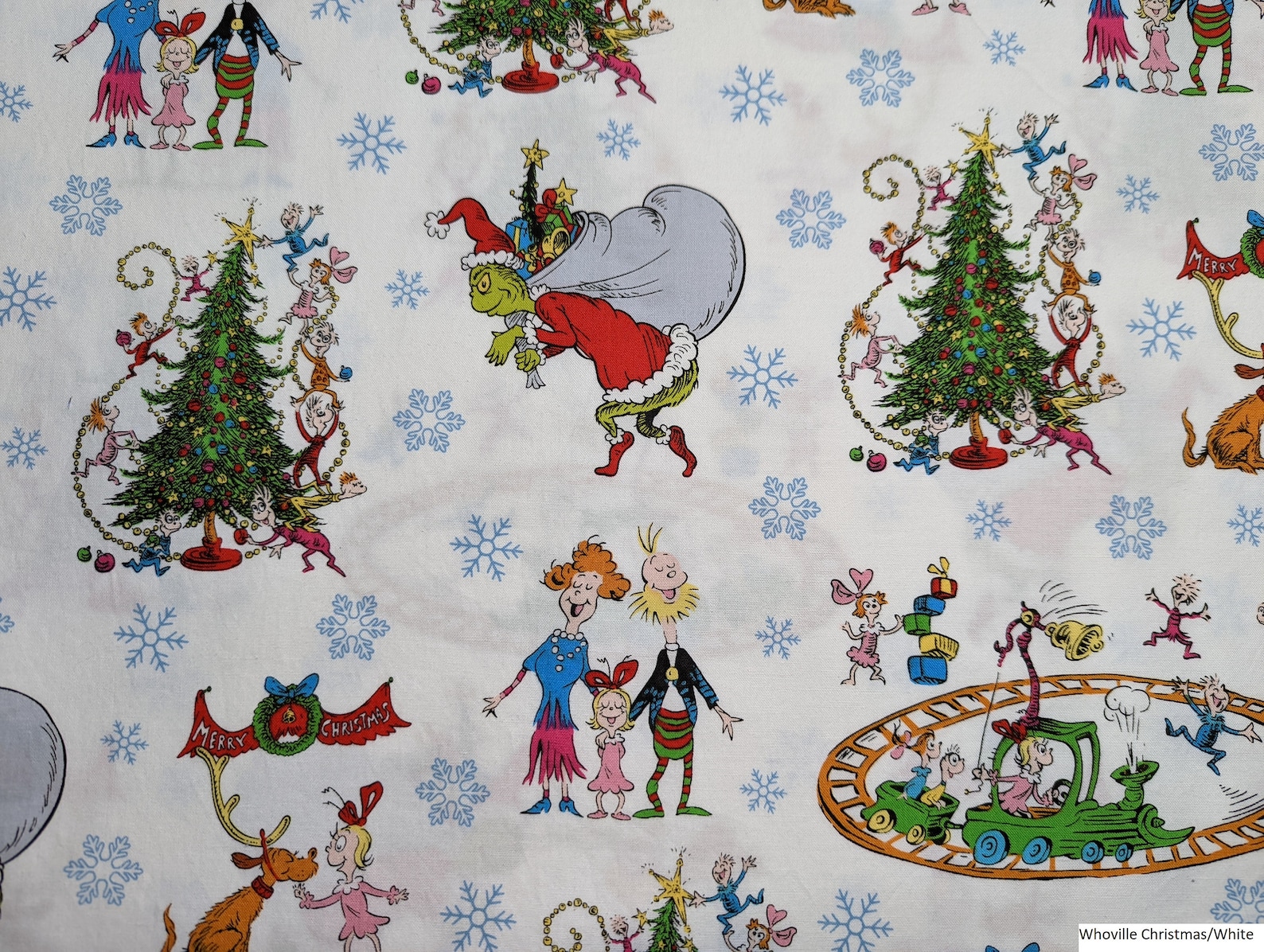 Grinch Themed Cotton Napkins Dinner Napkins Set of 2 or 4 Etsy