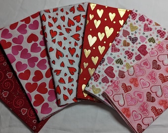 Heart Themed - Dinner Napkins Set of 2 or 4