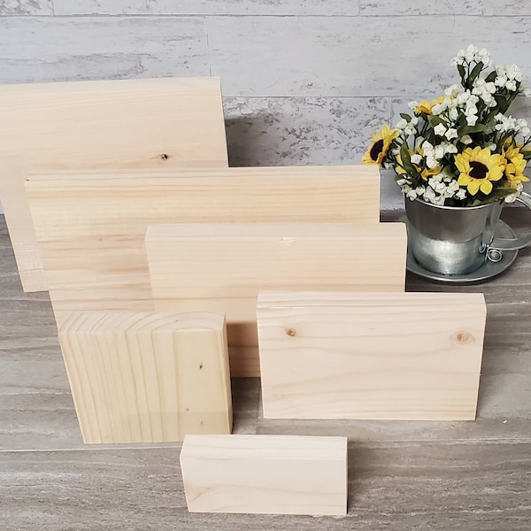 Unfinished Wood Plaque Etsy