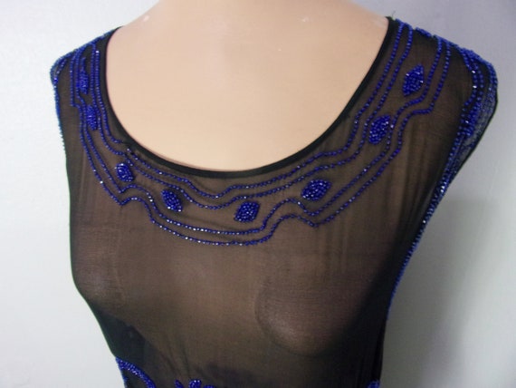 Antique 1920s Dress, 1920s Flapper Dress, 1920s B… - image 4