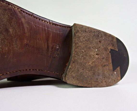 Vintage Mens Dress Shoes Alan McAfee Leather London E… - Gem
