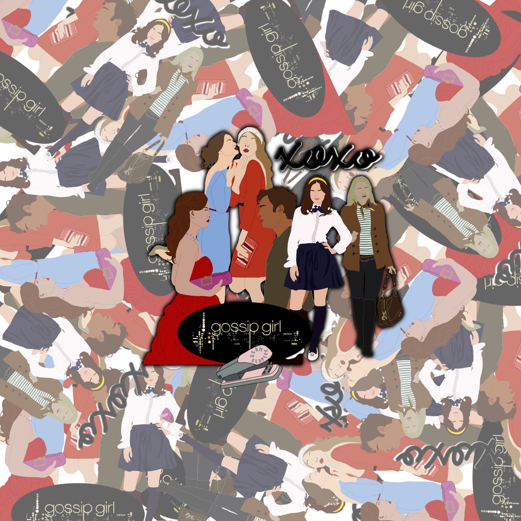 Gossip Girl Sticker Pack Etsy