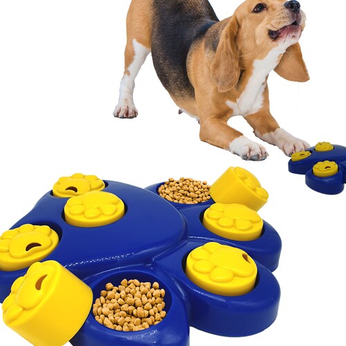 puzzle dog dish